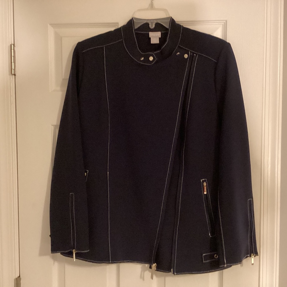 Chico’s Moto Jacket Size 3